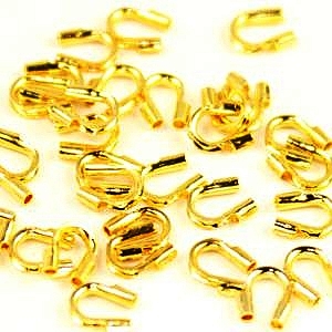 Wire Guards /Thread Guards - Gold Plated (30pcs)